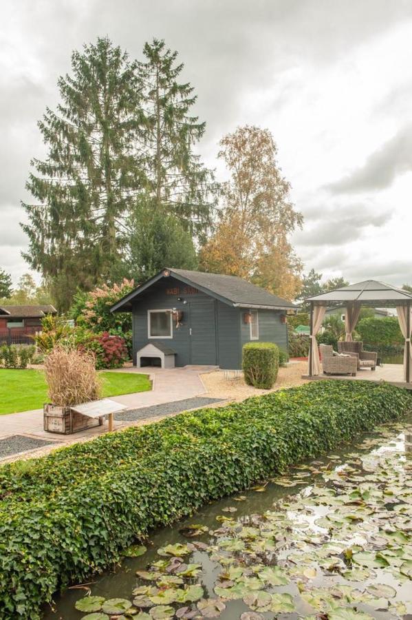 Prachtige Chalet Wabi Sabi Aan Het Water! Geel Bagian luar foto